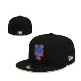 Hot New Fitted hats Snapbacks hat Adjustable baskball Caps All Team Unisex utdoor Sports Embroidery Cotton flat Closed sun cap mix order size 7-8 G-15