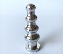 2017 Attractive Unisex Metal Stainless Steel Anal Plug With Detachable Lampstand Butt Anus Booty Beads Adult BDSM Product Sex Toy4589173