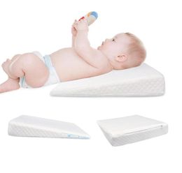 Baby Sleep Positioner White Bassinet Baby Wedge Pillow Prevent Flat Head Anti Reflux Raised Colic Pillow Cushion Shaping Pillow 224471675