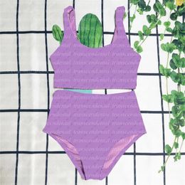 Wear Hot Swim Wear Skims Swimsuit Bikini Set Women Twopiece Swimwear With Pads Bathing Suits Small Letter High Waist