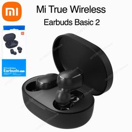 Earphones Original Global Version Xiaomi Mi True Wireless Earbuds Basic 2 TWS Wireless Bluetooth 5.0 Earphones With Mic Noise Reduction