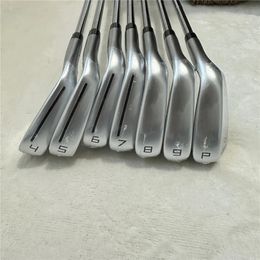 Irons Men's Golf Iron Golf Club P790Irons Set Forged Golf Clubs 456789P Regular/Stiff Steel/Graphite Shafts Headcovers