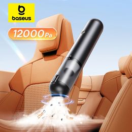 Baseus 12000Pa Mini Wireless Vacuum Cleaner 4 in 1 Air Pump For Car Household Home Outdoor Cleaning Portable 231229