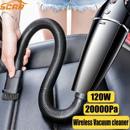 20000Pa Wireless Vacuum Cleaner 120W High Power Suction Handheld For Car Home Office 231229