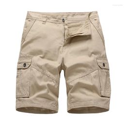 Men's Shorts Fashion Clothing Men Cargo Summer Short Pants Multiple Pockets Man Casual Cotton Size 30-38