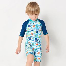 set Julysand Boys Swimwear Highend One Piece Swimsuit Kids Cartoon Printed Skin Care Bathing Suit for Boy