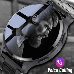 Watches Smart Watches 2023 New Smart Watch Men HD Voice Calling Sport Watches Women Blood Perssure Monitoring Waterproof Smartwatch For Xi