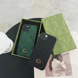 Cases Green Diamond Cell Phone Cases Fashion For IPhone 14 14pro Plus 13promax Case 12pro 11pro 12 11 Xr Xsmax Iphone X 7 8p Protective