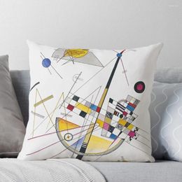 Pillow Wassily Kandinsky Delicate Tension Throw Cover For Sofa Custom