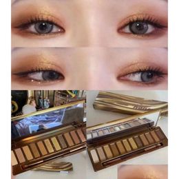 Eye Shadow Arrival 14 Colour Eyeshadow Matte Glitter Naked Traviolet Honey Palette Cosmetics6772434 Drop Delivery Health Beauty Makeup Dhtcm