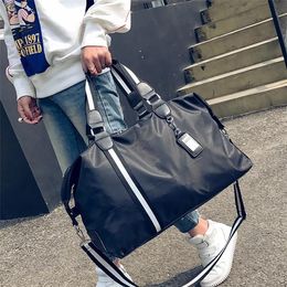 Bags High Quality Boys & Girls Handbags Shoulder Bag Outdoors Men Women's Duffel Bag Exercise Gym Travel Luggage Bags Nylon Black DHL/F