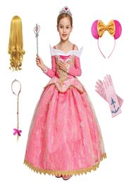 Girls Aurora Dress Halloween Cosplay Sleeping Beauty Princess Dresses Christmas Costume Party Birthday Gift 2207212553468