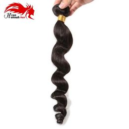 Weaves Brazilian Loose Wave Virgin Hair 3 Bundles Unprocessed Remy Hair Extensions Beauty Grace Brazilian Loose Wave