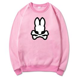 Men's Hoodies Sweatshirts Fun Rabbit Printing Hoodies Cotton Bad Bunny Hooded purple hoodie Sweater Sports Sweatshirts Men Pullovers Women Tracksuit Casual