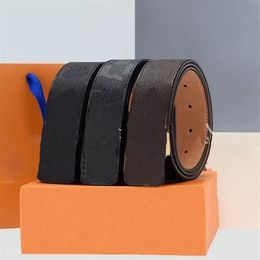 2020 Men Designers Belts Classic fashion casual letter smooth buckle womens mens leather belt width 3 8cm with orange box286R