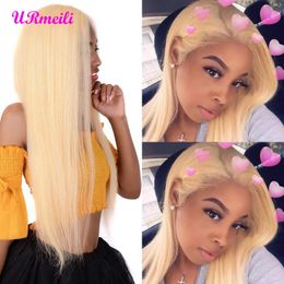 Wigs 613 Blonde Full Lace Wig Human Hair 10A Grade Brazilian Remy Virgin Hair Lace Front Wigs For Black Women 360 Human Hair Wigs