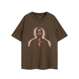 Sp5der Young Thug 555555 Designer Pikn Tees Men T Shirt Rapper Pure Cotton Unisex Short Sleeve T Shirts T-shirt 533