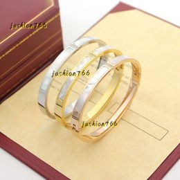 Bangle Diamond Mother-of-Pearl Bracelet Designer Gold Bangel For Women Men Luxury Designer Jewellery Stainless Steel Charm Cuff Bracelets Mens Womens Bangles 2024