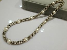 Necklaces Natural Freshwarter Pearl Necklace Snow Pearl Necklace Casual Women Jewelry