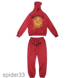 Mens Hoodies Sweatshirts Tracksuit Sweat Suit Spider 555 Young Thugg Set Thug Star Sp5der Hoodie Pants Sweater Casual Leisure c XWMP YAW1