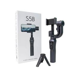 Accessories S5B Stabiliser 3 Axis Handheld Gimbal USB Charging Video Record Universal Adjustable Direction Smartphone Stabiliser