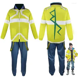 Motorcycle Apparel Full Set Edge Runner Anime Character Cosplay Jacket Costume Unisex Martinez Prop Coat Pant T-shirt