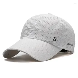 Ball Caps Adjustable Unisex Outdoor Baseball Summer Sun Cap Thin Quick-drying Breathable Sports Running For Men And Women