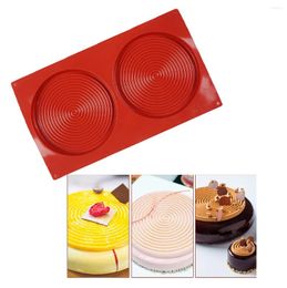 Baking Moulds Chocolate Mould Large Silicone Cake Round Cylinder Discs Biscuit Mould For Cookie Candy Jelly Muffin Sandwiches Soap
