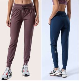 LL Yoga Flared Pants Groove Summer Ladies High Waist Slim Fit Belly Bell-bottom Trousers Shows Legs Long Yoga Fitness Net Red Fashion5543