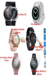 9H Tempered Glass Protective film for Samsung Galaxy Watch 46mm 42mm 41mm 45mm Gear S3 S2 Antiscratch Screen Protector9500657