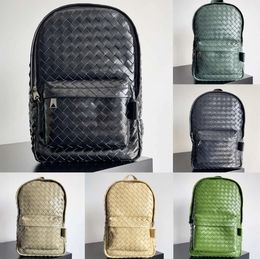 bottega-venetta woven High capacity backpack 10A soft Nappa crossbody bags Calfskin mens designer backpacks work commute fashion travel handbag zipper laptop