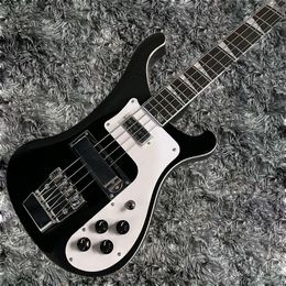 Hot sell good quality 4003 Bass Electric Guitar, Black Color, Basswood Body, Rosewood Fretboard, 4 Strings Guitarra, Free Shipping-- Musical Instruments