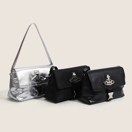 Viviennely Westwoodly Bag New Product with Elephant Pattern Metal Advanced Versatile Underarm Bag