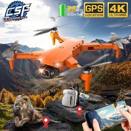 Aircraft 5G GPS 4K Dron HD Camera FPV 28min Flight Time Brushless Motor Quadcopter Distance 1.2km Professional Drone L900 Pro