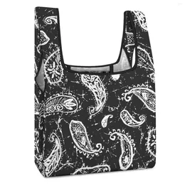 Shopping Bags Customised Printed Foldable Tote Supermarket Unique Decor Grocery Bag Clothing Shoes Packaging Cloth