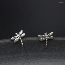 Stud Earrings 12Pairs/lot Cute Dragonfly Sweet Animal Earring For Women Wholesale