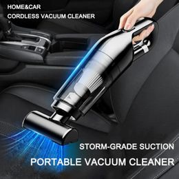 10000Pa Wireless Car Vacuum Cleaner 120W High Power Suction Portable Mini Handheld Cordless For Home Office 231229