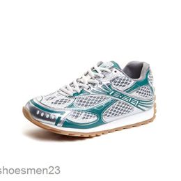 Style Sneaker Grid Orbit Sports Shoes Botteega Silver Venetas 2023 Mens Fashion Casual Designer Versatile Women Sneakers New Netizen Same PYQP