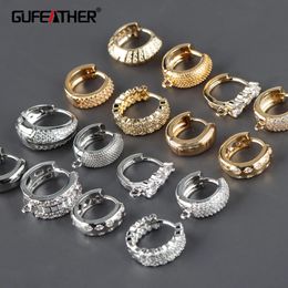 Polish Gufeather M859,jewelry Accessories, Gold Rhodium Plated,copper,pass Reach,nickel Free,jewelry Making,diy Earrings,10pcs/lot