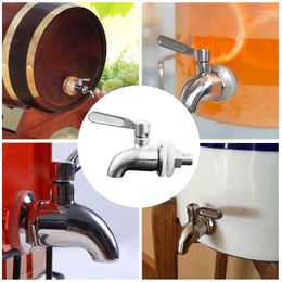 Bathroom Sink Faucets Modern Durable Stainless Steel Juice Wine Beer Barrel Beverage Dispenser Tap Faucet For Home Kitchen Bar Accessories