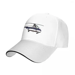 Ball Caps Sikorsky Helicopter S-55B N32533 Baseball Cap Fluffy Hat Men Women'S