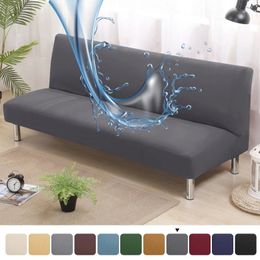 Waterproof Sofa Bed Covers Without Armrest Elastic Tight Wrap Couch Cover Stretch Flexible Slipcovers For Banquet el 231229