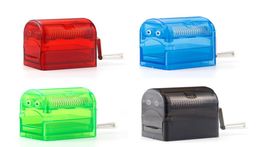 Pencil Sharpener shape grinder Plastic material herb grinder high quality 3 layer redgreen Colour grinder5677793