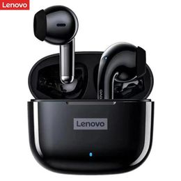 Earphones New Lenovo LP40 Pro headphones Wireless bluetooth headset gamer tws earbuds handfree sports Gaming earphone for Xiaomi iPhone