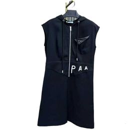 Two Piece Dress Designer dress Womens hoodie Women Casual Dresses Classic Knit Clothes Fashion Letter Pattern Summer Sleeveless Hoodie High Quality Luxury Woman Cl