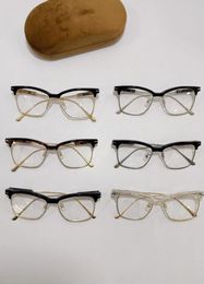 Men and Women Eye Glasses Frames Eyeglasses Frame Clear Lens Mens Womens 0812 Latest random box9369116