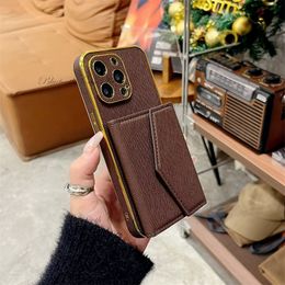 Designer Flower Letter Folio Phone Cases for iPhone 15 14 14Pro 14plus 13 13pro 12 12pro 11 Pro X Xs Max Xr 8 7 Plus PU Leather Wallet Full Body Case Protection Back Cover