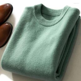 Men's Sweaters O-Neck Men Cashmere Sweater Pullover Jumper Warm Autumn Winter Vetement Homme Ropa Hombre Pull Hiver 4XL