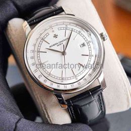 vacherx constantins Swiss Watch Inheritance Series Ultrathin Luxury Simple Business Belt Automatic Mechanical Mens Designer Waterproof Wristwatches Stainless