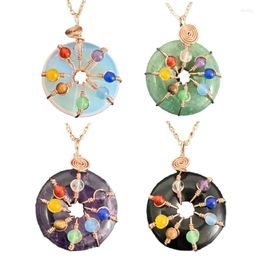 Pendant Necklaces Trendy Neck Jewelry Ornament Stylish Crystal Accessory For Charm 40GB